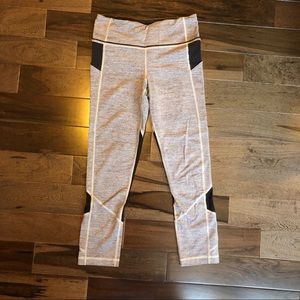 Lululemon Crop Leggings - Black & Gray